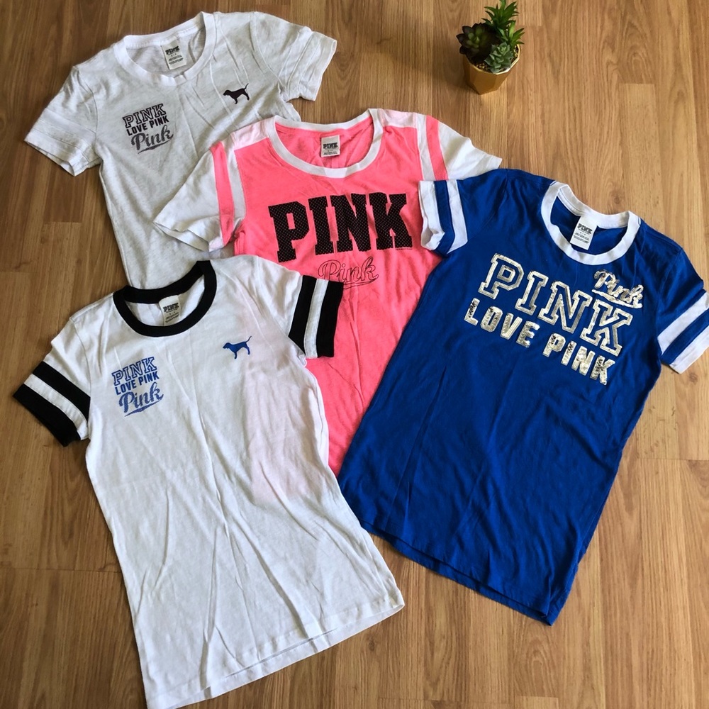 4 shirts VICTORIA’S SECRET Tee Shirts